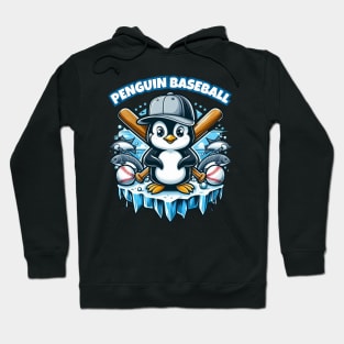 penguin baseball Hoodie